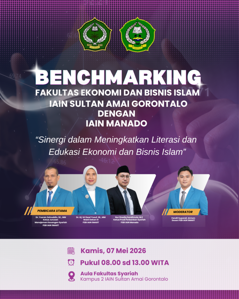 Benchmarking Fakultas Ekonomi dan Bisnis Islam IAIN Sultan Amai Gorontalo dengan IAIN Manado